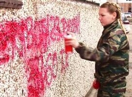 Саяногорцев просят сообщать о надписях с наркорекламой