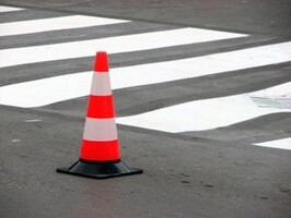В Хакасии автомобилист проигнорировал "зебру", за что и поплатился