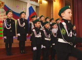 Ученики кадетской школы продемонстрировали свои таланты