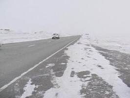 В Хакасии пешеход получил обморожение, заснув на трассе