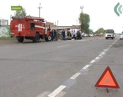На трассе Абакан-Саяногорск разбились двое пенсионеров