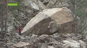 Камнепад может повториться на трассе под Саяногорском