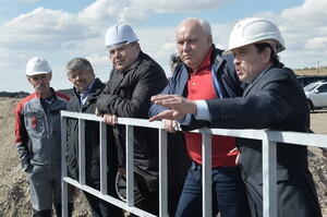 Глава Хакасии посетил угольные предприятия в Алтайском районе