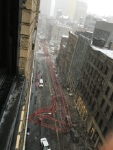 В центре Нью-Йорка упал башенный кран
