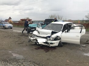 Двойное ДТП в Саяногорске: водителю стало плохо за рулём