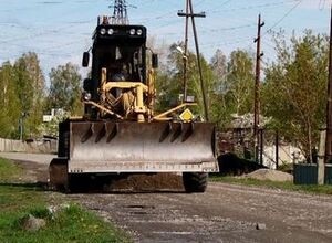 В Саяногорске приводят в порядок грунтовые дороги