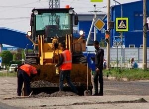 В Саяногорске начался ремонт дорог