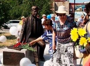 В Саяногорске открыли новый памятник Василию Стриго