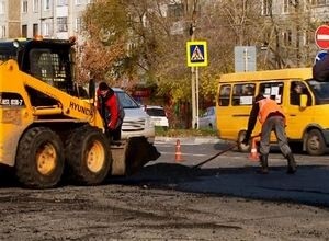 Дорожные работы в Саяногорске продолжаются
