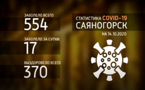 В Саяногорске за сутки 17 новых случаев коронавируса