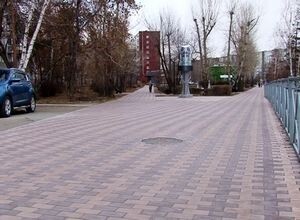 В Саяногорске завершилось благоустройство пешеходных зон