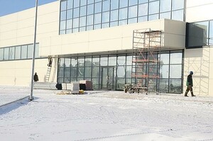 Завершается строительство Центра спортивных единоборств в Саяногорске