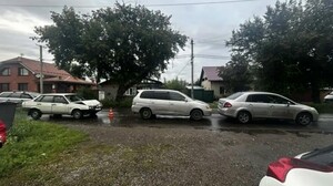 В Абакане женщина пострадала в автоаварии