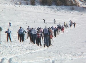 Саяногорские пожарные стали третьими в лыжных гонках