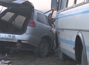 Количество пострадавших в утренней аварии на трассе Саяногорск - Абакан выросло
