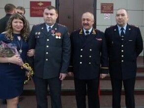 Сотруднику саяногорской полиции вручен Орден Мужества