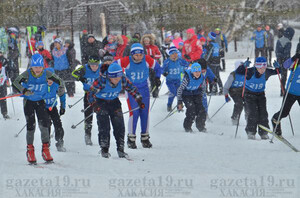 В Таштыпском районе прошли традиционные соревнования на лыжне Швыдкова — Шулбаева