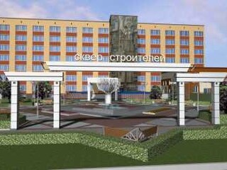 Уникальный сквер с футуристическими скульптурами и фонтаном появится в Хакасии