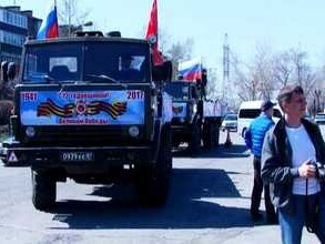 Саяногорск внес свою лепту памяти в Автопробег Победы