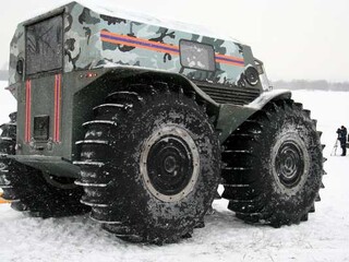 В Саяногорске мальчик пострадал при катании на снегоболотоходе