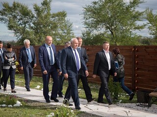С рабочим визитом глава Хакасии посетил Саяногорск
