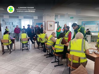 В Саяногорске прошла тренировка по гражданской обороне