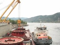 Началась транспортировка рабочих колес на СШГЭС
