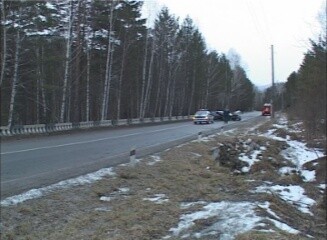 Из-за ДТП на трассе Саяногорск-Черемушки было затруднено движение
