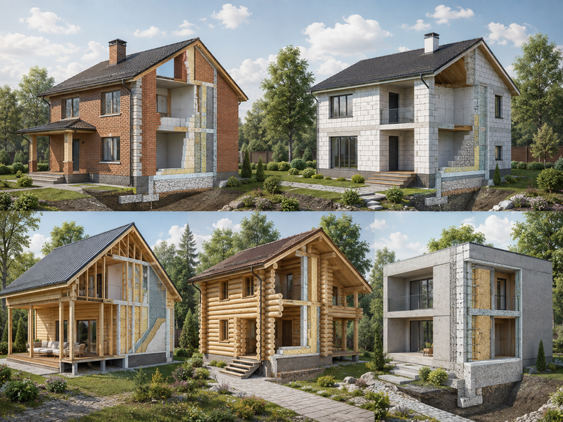 Саяногорск Инфо - Технологии строительства частных домов - house.png