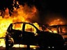В Хакасии загорелся частный бокс с автомобилями