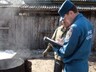 В Хакасии штрафуют поджигателей травы