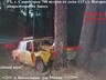 Водитель погиб, протаранив дерево