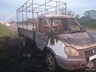 Автомобиль полыхал вечером в Хакасии
