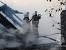 Надворная постройка горела в Усть-Абаканском районе