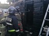 Баня полыхала в Аскизском районе