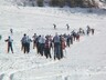 Саяногорские пожарные стали третьими в лыжных гонках