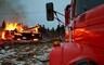 Более сотни домов горят в Хакасии