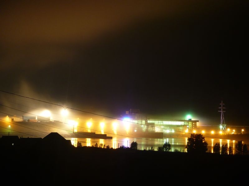 Alexandr -Майнаская ГЭС (Вид в 3 часа ночи)