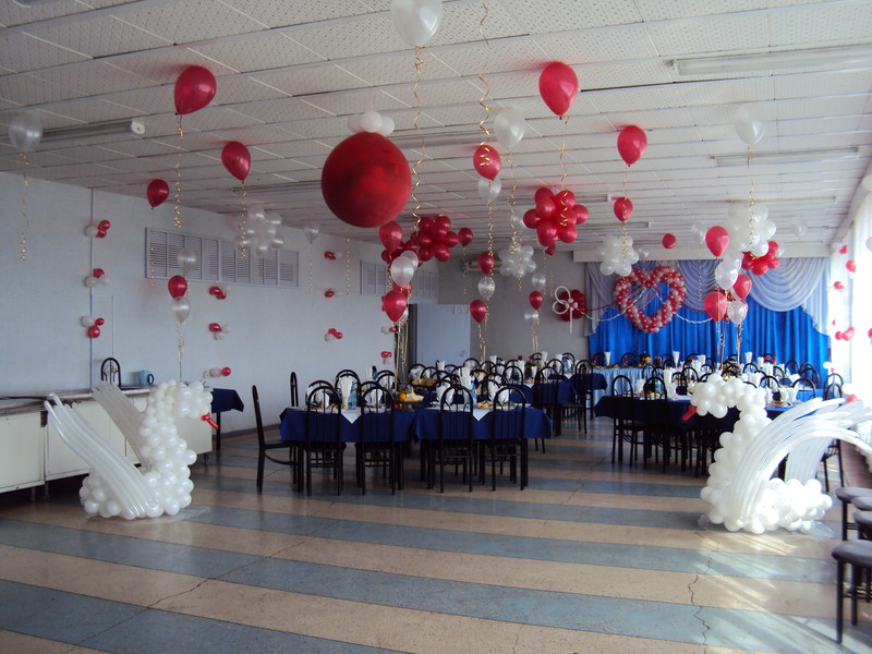 Свадебные оформления воздушными шарами -Без названия