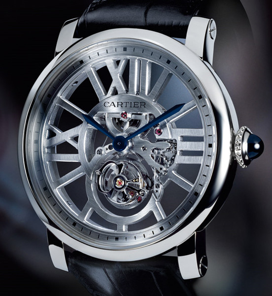 Часы которые мне нравятся :) -Cartier - Rotonde Tourbillon Volant Squelette