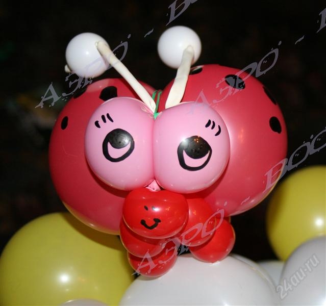оригинальные игрушки из воздушнх шаров -Без названия