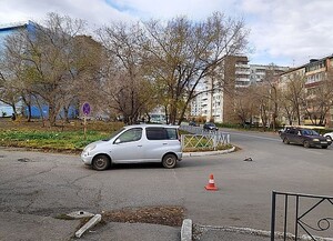 В Саяногорске женщина на иномарке сбила пенсионерку