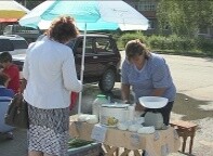 Ветврачи запрещают саяногорцам покупать продукты на стихийных рынках
