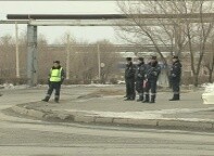 ГИБДД Саяногорска устанавливает виновника ДТП