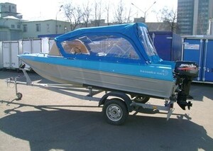 Приставы конфисковали моторную лодку у браконьера из Саяногорска
