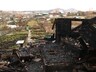 В Саяногорске в огне пострадал частный дом и баня