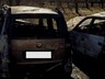 В Саяногорске огонь уничтожил 3 автомобиля и 2 дачных домика