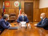 Валентин Коновалов встретился с главой РусГидро и новым директором Саяно-Шушенской ГЭС