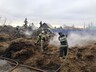Сильный ветер раздул пожары в Хакасии