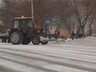 У дорожных служб Саяногорска выдалась «жаркая ночь»